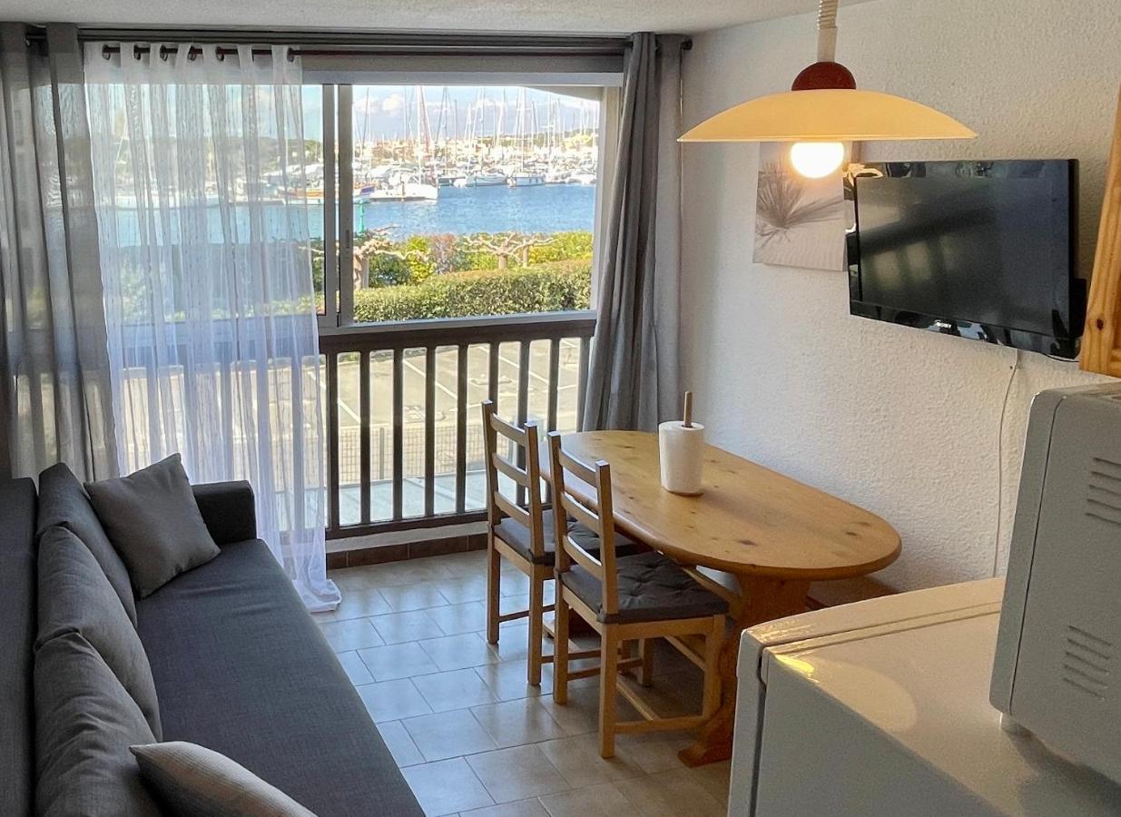 Studio Face A La Mer 4 Couchages - Gratuits Piscine Tennis Et Un Parking Prive Rare Et Tres Utile - Vue Magnifique Sur La Mer - Agreable En Toutes Saisons Ile Des Pecheurs - La Brigantine - Emplacement Et Vue Rares Au Cap D'Agde Bagian luar foto