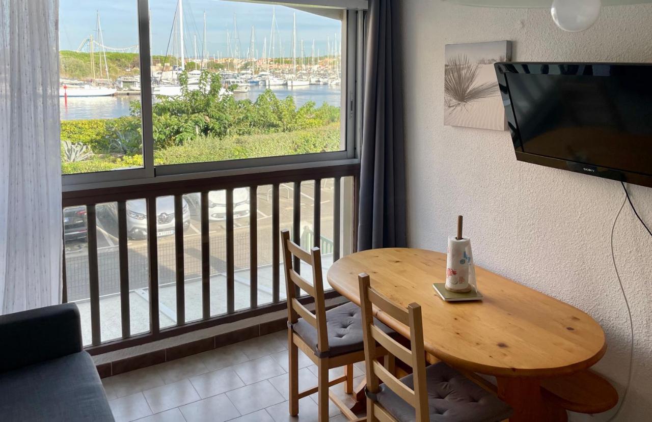 Studio Face A La Mer 4 Couchages - Gratuits Piscine Tennis Et Un Parking Prive Rare Et Tres Utile - Vue Magnifique Sur La Mer - Agreable En Toutes Saisons Ile Des Pecheurs - La Brigantine - Emplacement Et Vue Rares Au Cap D'Agde Bagian luar foto