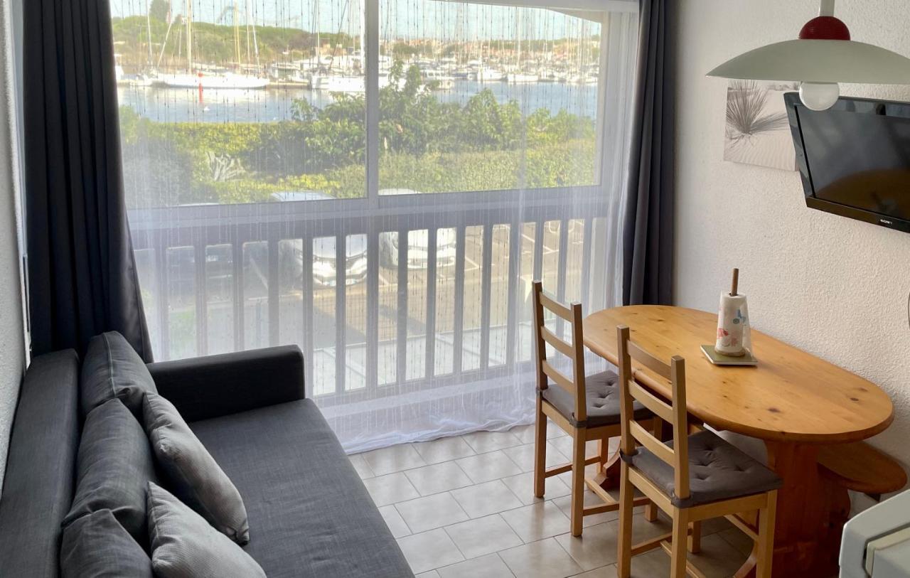 Studio Face A La Mer 4 Couchages - Gratuits Piscine Tennis Et Un Parking Prive Rare Et Tres Utile - Vue Magnifique Sur La Mer - Agreable En Toutes Saisons Ile Des Pecheurs - La Brigantine - Emplacement Et Vue Rares Au Cap D'Agde Bagian luar foto